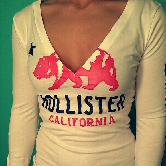 Long sleeve Hollister shirt