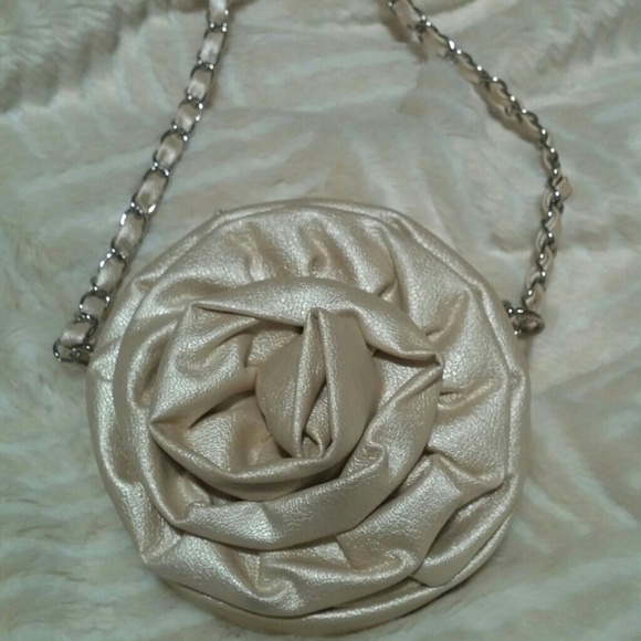 Gold Floral Crossbody