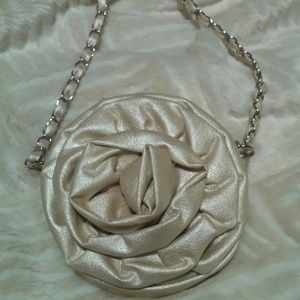 Gold Floral Crossbody