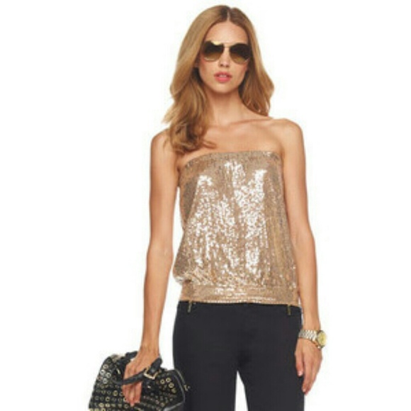 Gold sequin Michael Kors