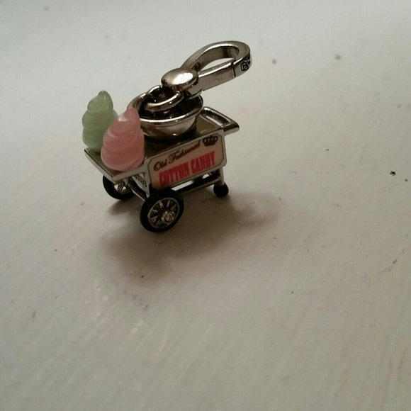 Juicy Couture cotton candy charm silver new