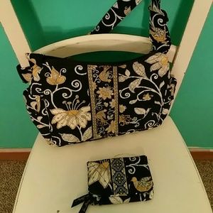 Brand new Vera Bradley purse and wallet set