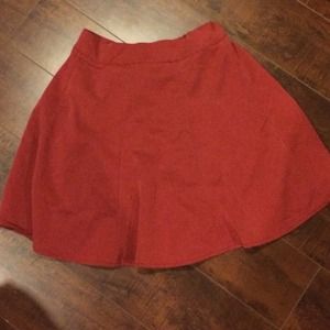 super cute Brandy Melville red skirt!