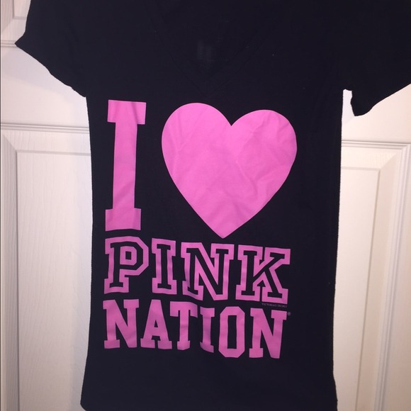 Victoria secret short sleeve shirt.  Medium