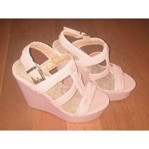 Pale Pink Wedges