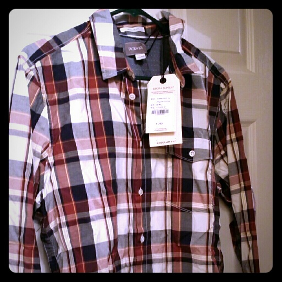 New Jack and Jones button up collared shirt - Picture 1 of 3