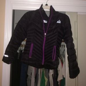 Black Gerry light winter jacket