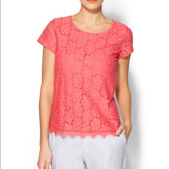 Pim+Larkin Tops - 🌷Pim+Larkin Lace Tee🌷