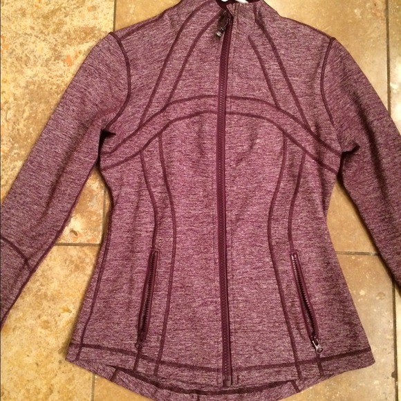 SOLD!  static plum define jacket size. 6 NWOT