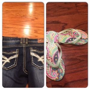 Bundle deal for $18 jeans and vera bradley!