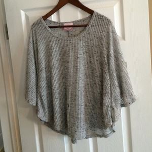 SOLD Romeo & Juliet Couture Poncho Sweater