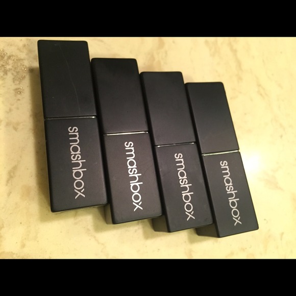 4 Smashbox lipsticks