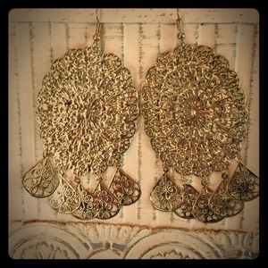 Boho earrings -- bundled