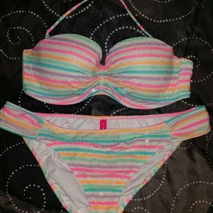 Victoria's Secret Madi push up sequin bikini