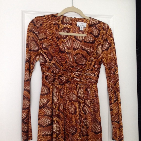 Altuzarra snake print dress