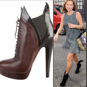 Alaia Platform Ankle Boot