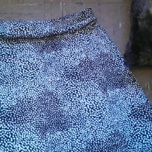 Animal print skirt