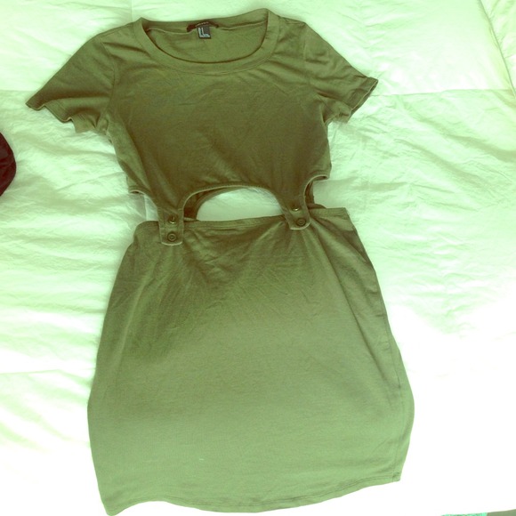 Bundle!! Hunter green 2 piece dress, size small