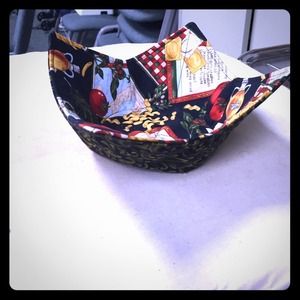 Microwave bowl mitt