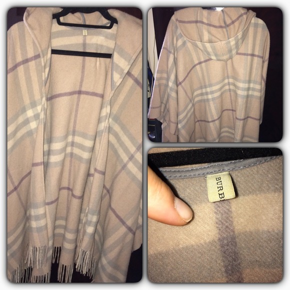 Burberry shawl/cape