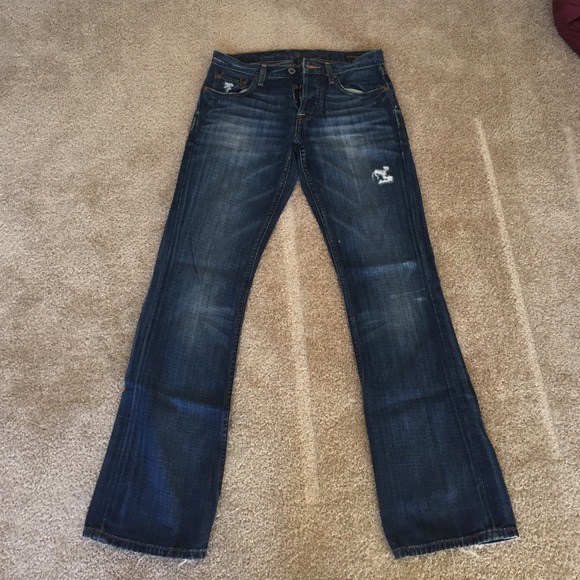Mens lucky brand medium wash denim