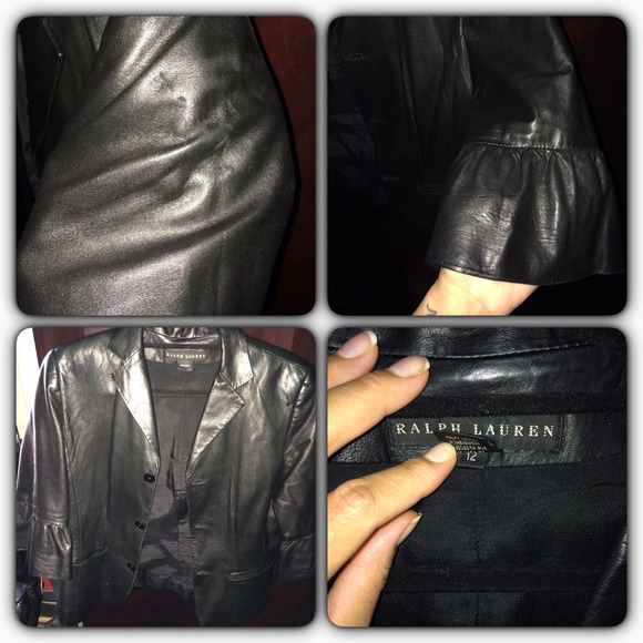 Ralph Lauren leather