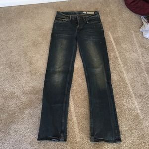 Mens All Saints Denim dark wash