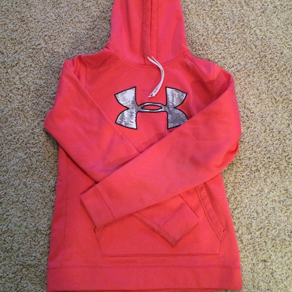 Coral Under Armour Sweatshirt