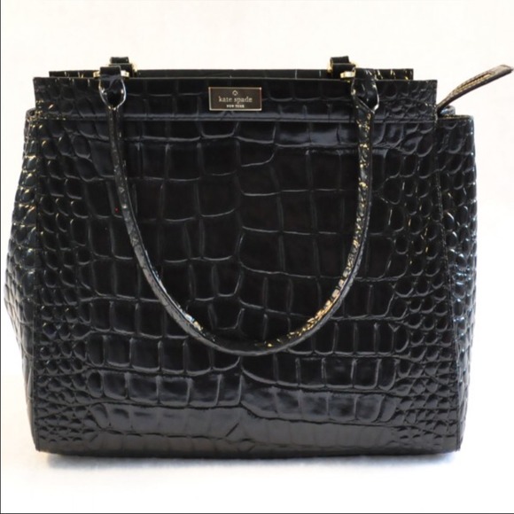 kate spade Handbags - 💥 Kate Spade gorgeous crocodile style leather bag