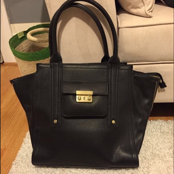 Phillip Lim for Target large gusset black tote
