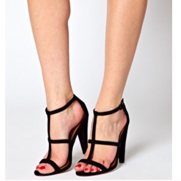 Asos black sandals
