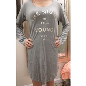 Victoria's Secret grey sleep shirt