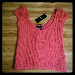 Bebe Pink Crop Top