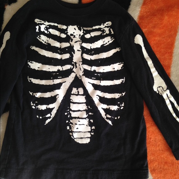The Children's Place Tops - 😱😱 SKELETON TEE! 😱😱