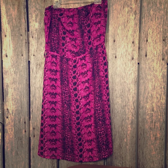 🔴SOLD Purple Printed Dress