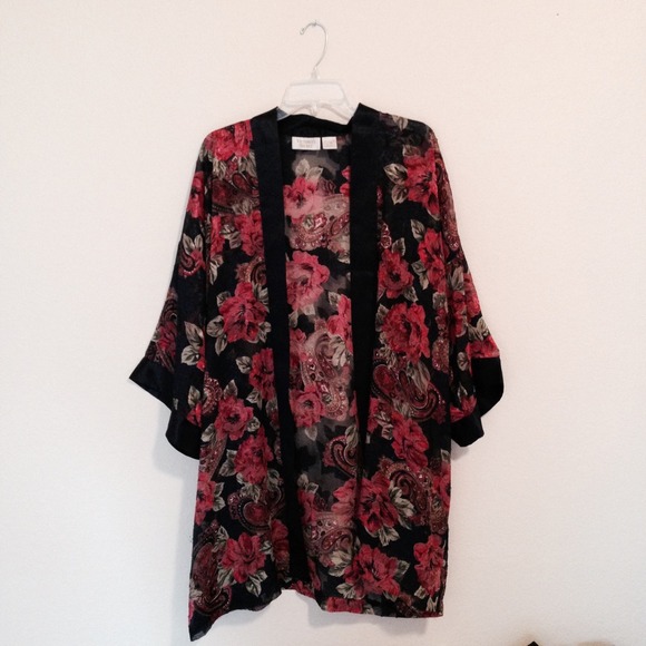 Victoria's Secret Floral Robe/Kimono