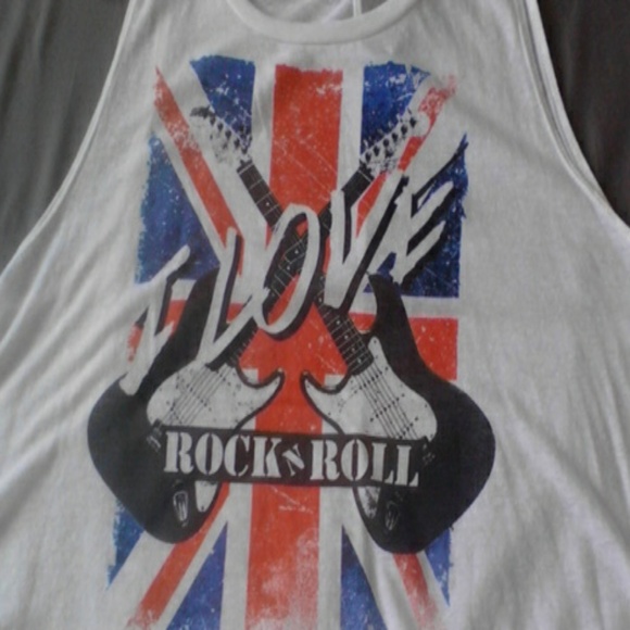 Rock n roll tank, nwot - Picture 2 of 2