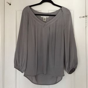 Diane Von Furstenberg DVF silk blouse size 10