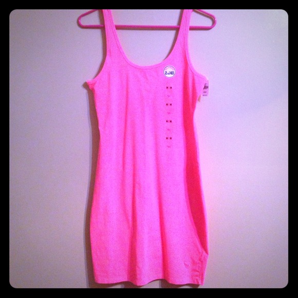 Victoria's Secret Tops - NWT Bright Pink VS Tunic Tank