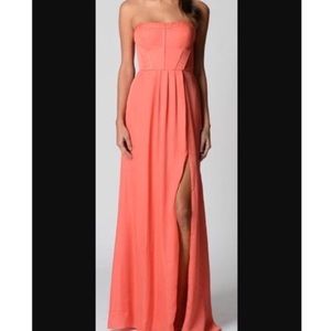 NWOT BCBG Coral Gown