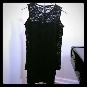 F21 Black lace dress