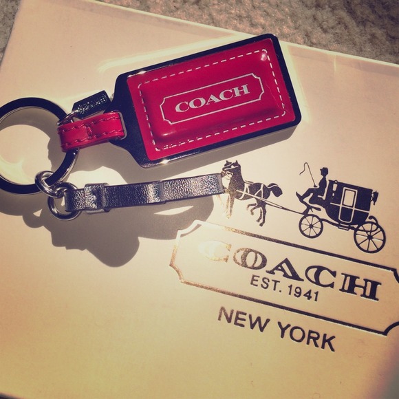 Super Cute Coach Key Ring!!