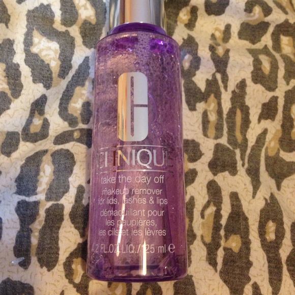 Clinique take off the day make up remover