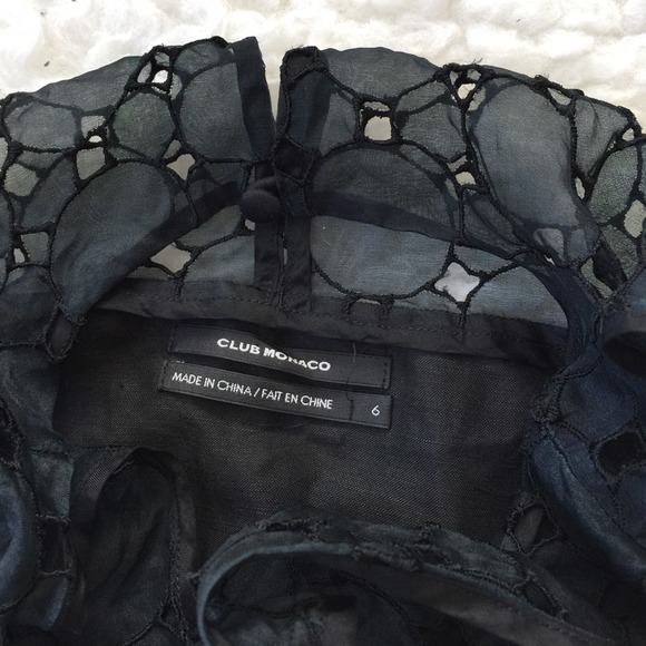 🔱SOLD 🔱Club Monaco Linen Silk dress - Picture 4 of 4