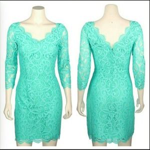 Lilly Pulitzer "Helene" lace dress size 2