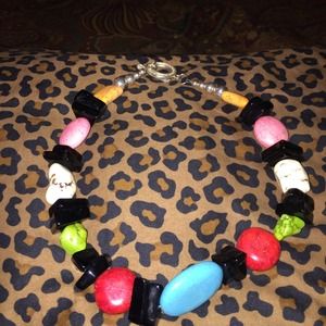 Cute stone necklace