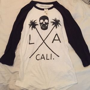 Aeropostale baseball tee Size xs NWT