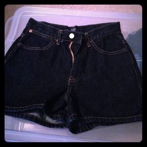 High waisted Jean shorts