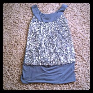 Sequin top
