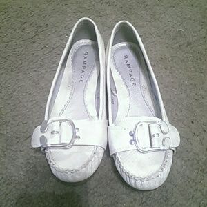 White Rampage flats